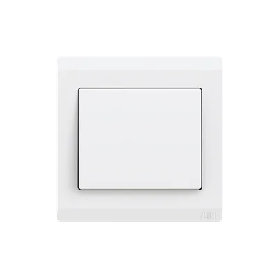 ABB Inora BL430 white 1 gang 1 way 10A push switch official product image