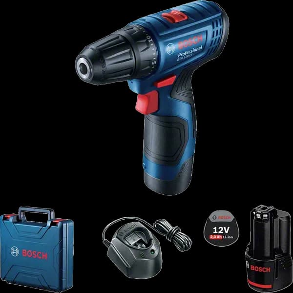 Bosch Professional GSR 120-LI drill driver kit order 06019G80L0 official product image
