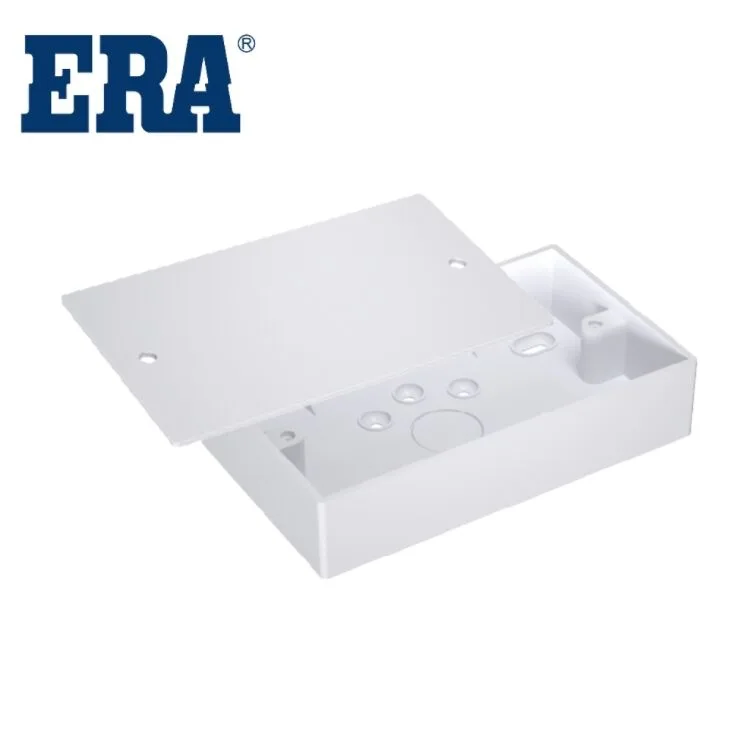 ERA MED017 white PVC-U conduit adaptable box 145 x 86 x 33 mm