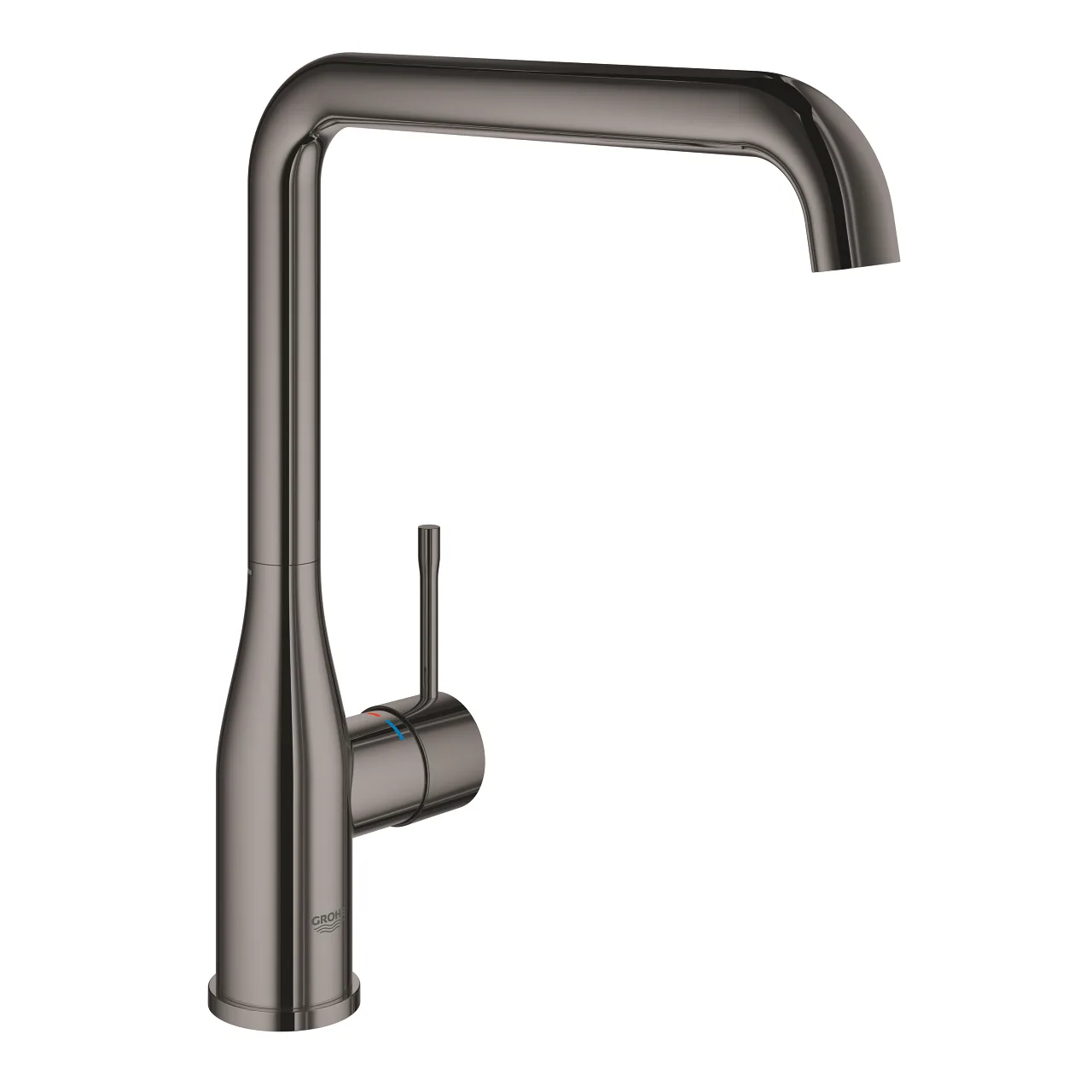 GROHE Essence 30269A00 single-lever sink mixer in polished hard graphite