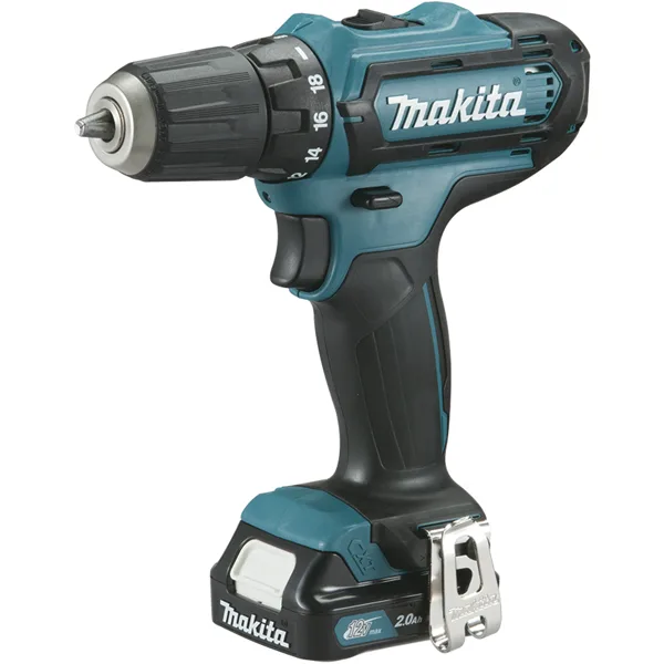 Makita DF331DWAE 12 V CXT 2 Ah cordless drill driver kit official product image