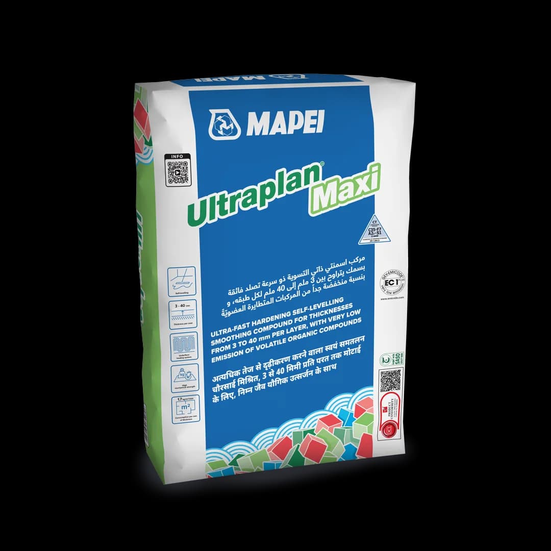Mapei Ultraplan Maxi ultra-fast self-levelling floor compound 25 kg bag