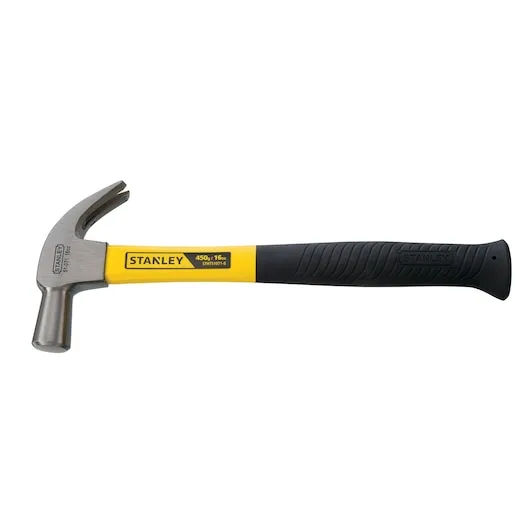 STANLEY STHT51071-8 16 oz fiberglass handle nail hammer