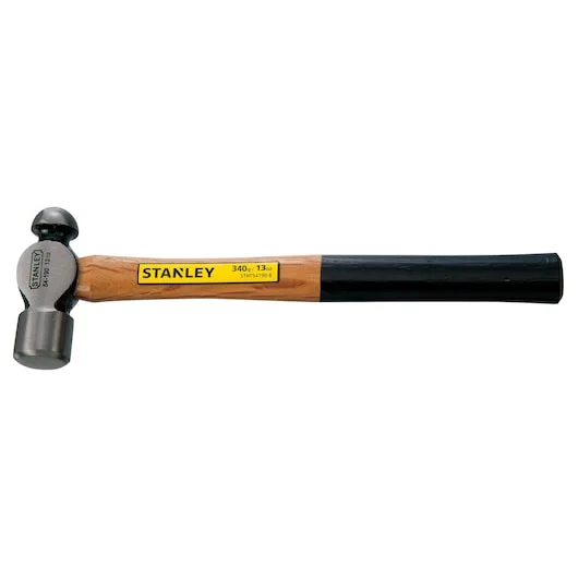 STANLEY STHT54190-8 12 oz wood handle ball pein hammer