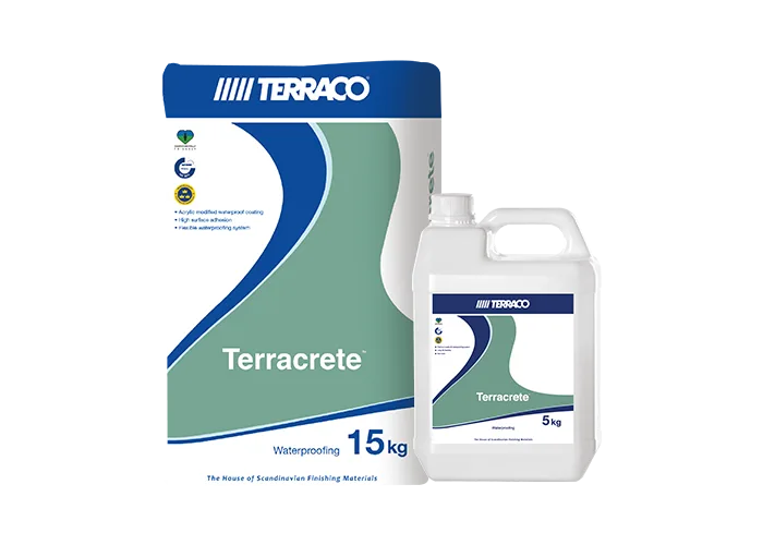 Terraco Terracrete waterproofing system family representative image