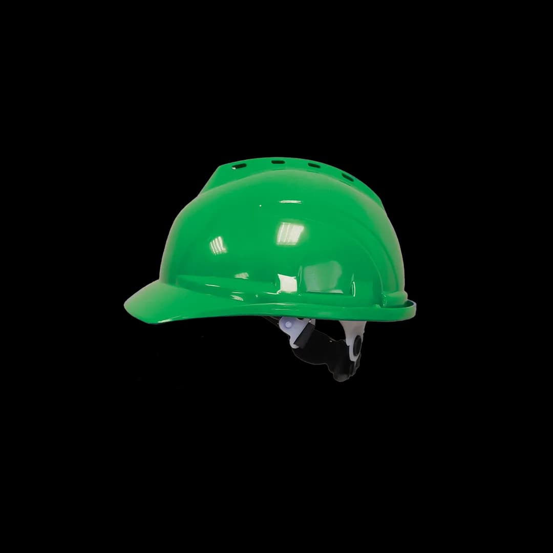 TUF-FIX HM010 green ratchet safety helmet