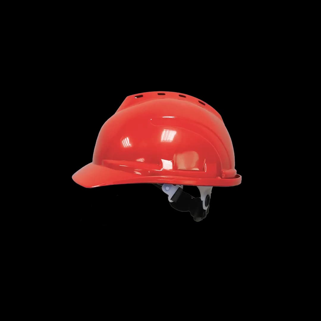 TUF-FIX HM010 red ratchet safety helmet