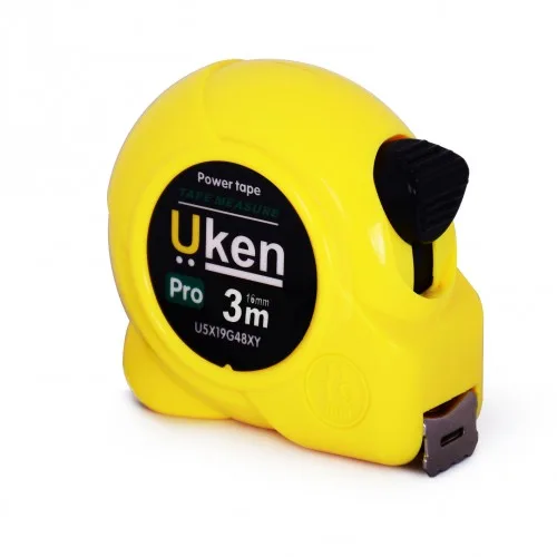 UKEN U3G48WY 3 m x 16 mm yellow measuring tape official product image