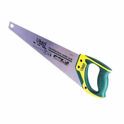 UKEN U4571 16 inch hand saw with ABS TPR handle official product image